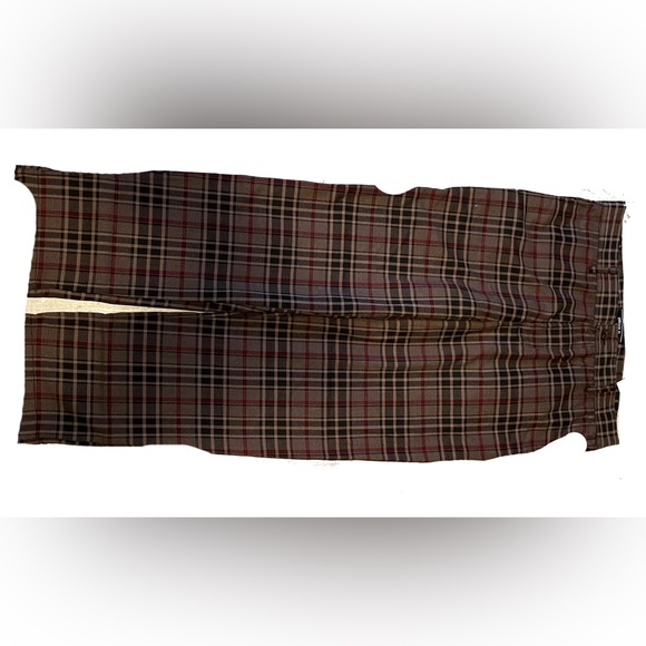 MENS forever 21 Dress pants checkered brown - Picture 4 of 5